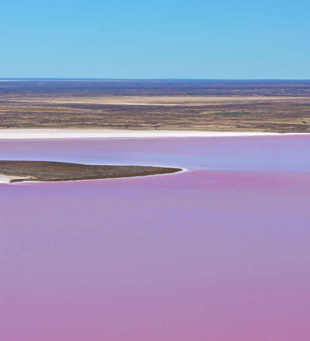 Lacs roses d’Australie du Sud